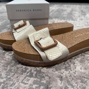 Veronica Beard Wedge Platform Sandal 9.5